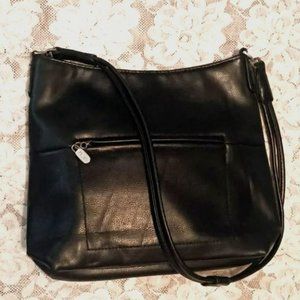 Black Koltov leather handbag